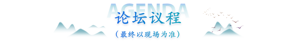 大会议程